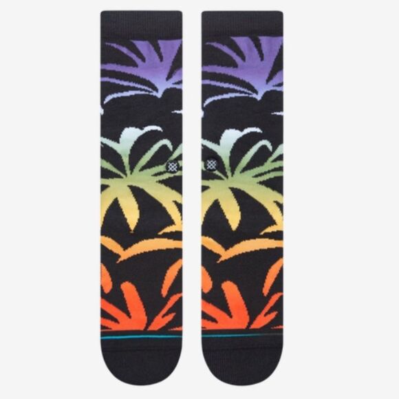 STANCE MENS SOCKS SIZE LARGE CREW HEIGHT POLY BLEND LIGHT CUSHION NWT - Picture 3 of 5